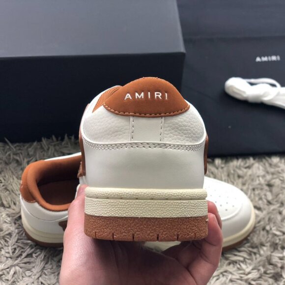 Amiri Men's Outdoor Low-Top Light Brown Skel-Top Low Shoes - Picture 8 of 9